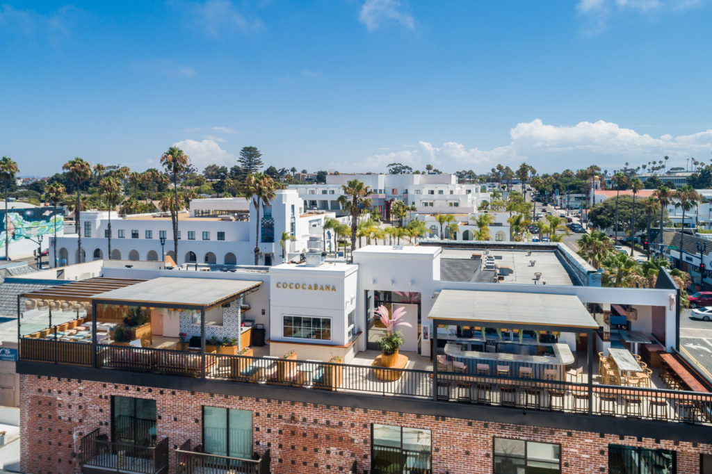 Our Oceanside Rooftop Bar The Cococabana Bar The Brick Hotel