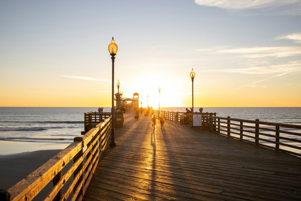 Stop by the Oceanside Pier